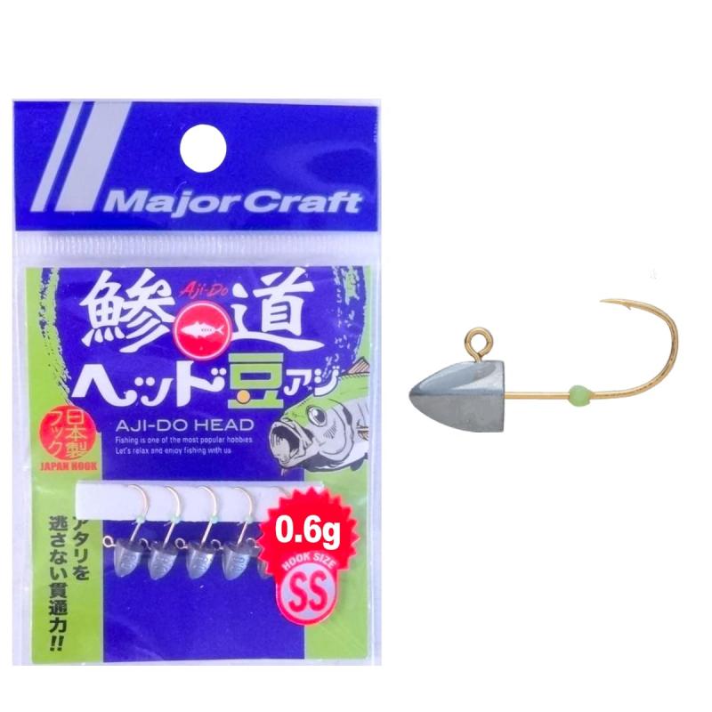 乐天商城 - メジャークラフト 鯵道ヘッド 豆アジ SS