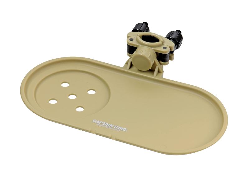 キャプテンスタッグ(CAPTAIN STAG) キャンプ用品 椅子 チェア用サイドトレー