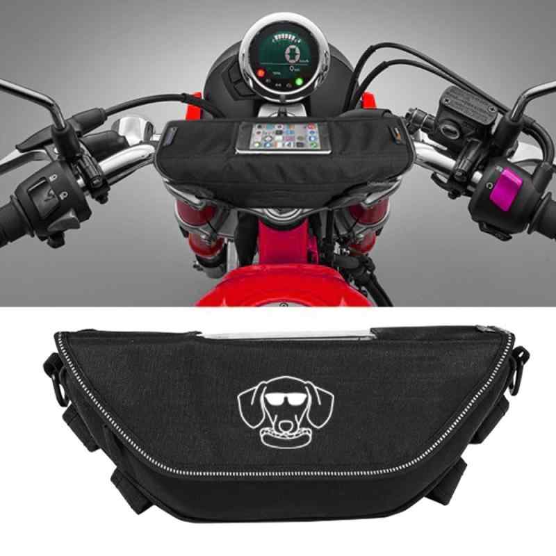 SPEEDBUMP適用dax 125 ST 125 防水バイクハンドルバーナビゲーショントラベルバッグ 
