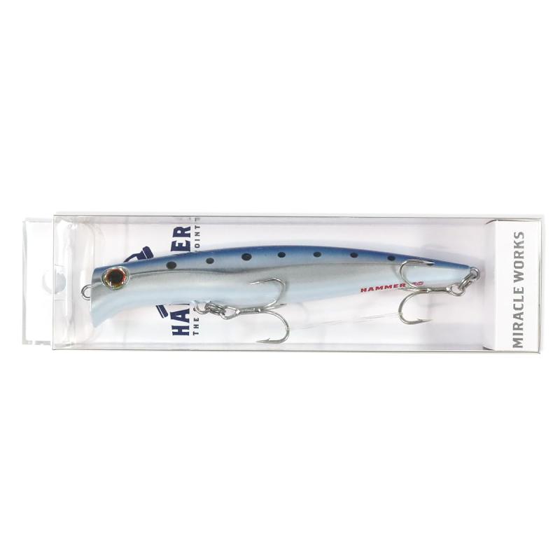 MIRACLE WORKS ミラクルワークス HAMMER ハンマー 120 シーバス用 リップレスミノー