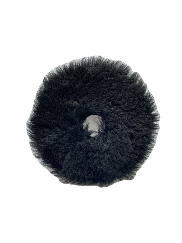 Polish Art Professional Detailing Buff ロングウールバフ ブラックヘアー 5インチ 外径内径（130mm）1枚 ペーパー消し 傷消し