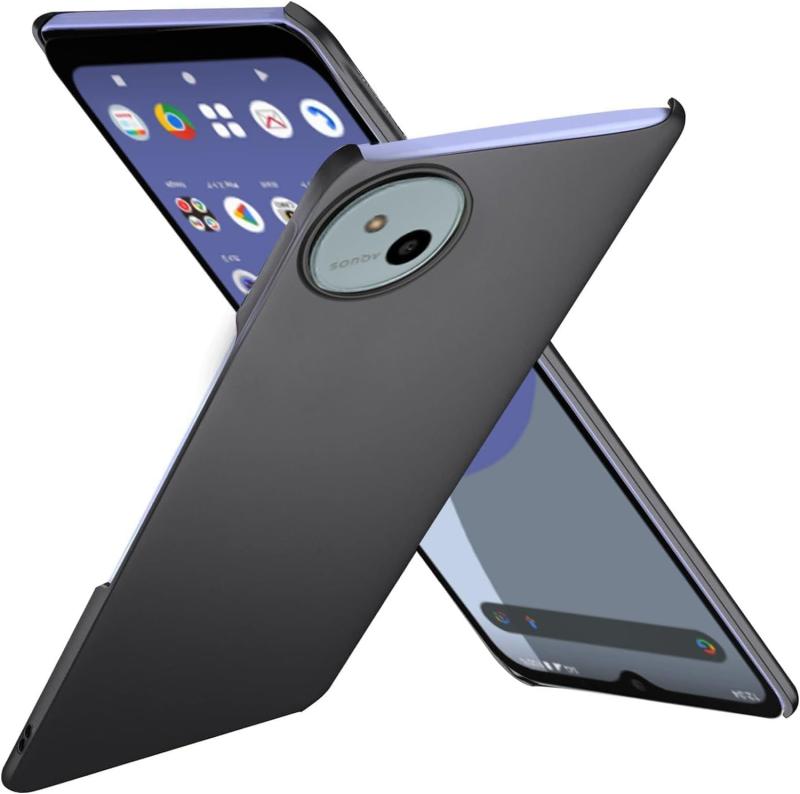 Xyddxihan AQUOS wish4 (SH-52E / SHG13) 用 ケース 軽量薄型 シンプル マット質感 さらさら手触り PC製 指紋防止 擦り傷防止 ウィッシュ4 用 ケース AQUOS wish4用カバー シン・フィット