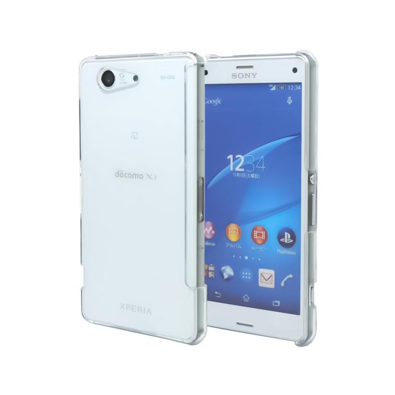 Provare XPERIA 互換品 Z3 Compact SO-02G ケース 透明 耐衝撃 軽量 カバー