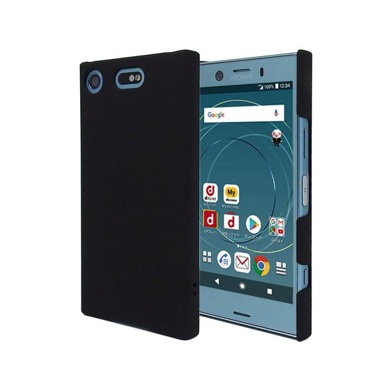 Provare XPERIA XZ1 Compact SO-02K 用 互換対応ケース 耐衝撃 軽量 カバー ストラップホール付 マットブラック