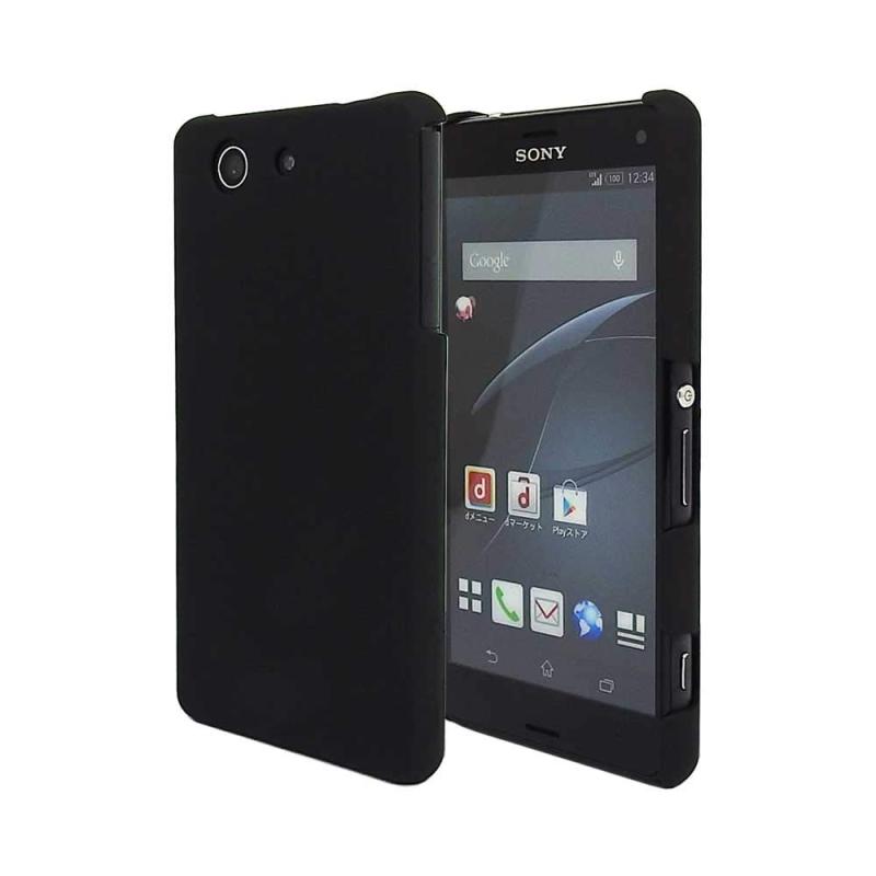 Provare XPERIA 互換品 Z3 Compact SO-02G ケース 耐衝撃 軽量 カバー マットブラック
