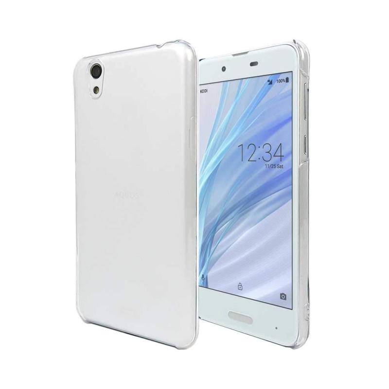 Provare AQUOS sense SH-01K SHV40 sense lite SH-M05 互換対応ケース 透明 耐衝撃 軽量 カバー ストラップホール