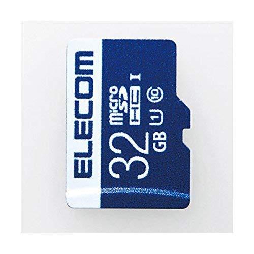 エレコム microSDHCメモリーカード 32GB Class10 UHS-I MF-MS032GU11R