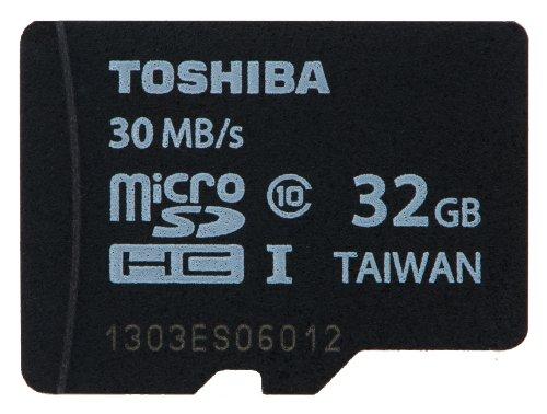 東芝 UHS-I 対応 Class10 microSDHCメモリカード 32GB MU-B032GX