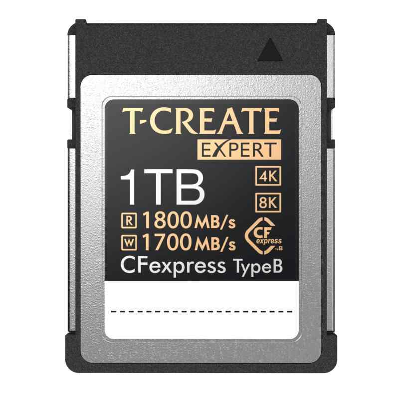 Team CFexpress2.0 Type-B 1TB 読み込み1800MB/s T-CREATEシリーズ 5年メーカー
