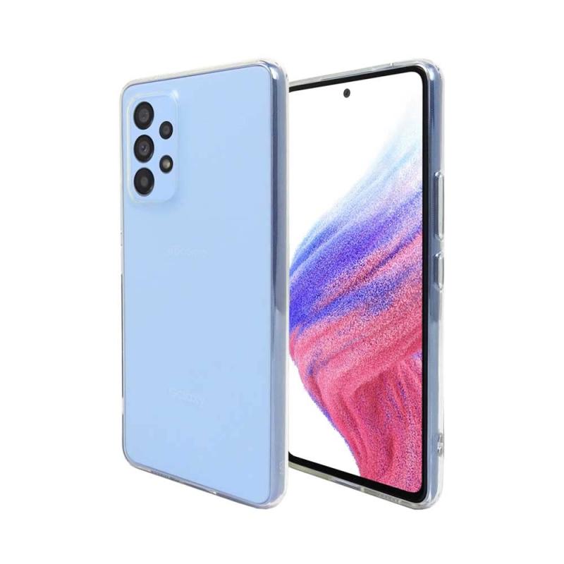 Galaxy A53 SC-53C SCG15 スマホケース クリア 互換対応カバー 耐衝撃 薄型 耐熱性 シンプル 高光沢 軽量 ソフト ラバーケース ストラップホール付 