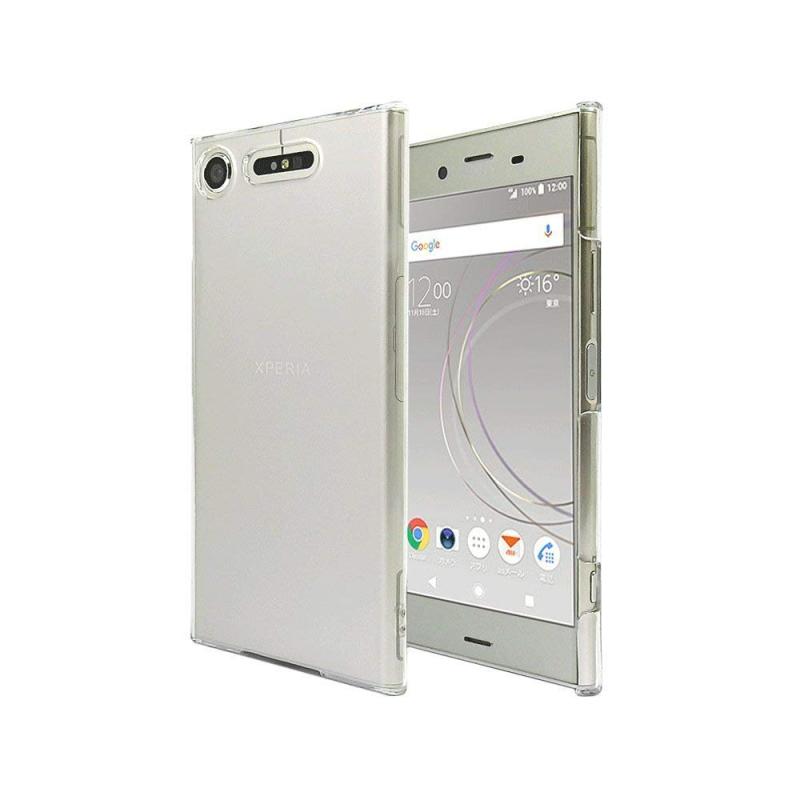 Xperia XZ1 SO-01K/ SOV36/ 701SO 互換対応 スマホケース クリア カバー 耐衝撃 薄型 耐熱性 シンプル 高光沢 軽量 ハード ポリカーボネート ストラップホール付き 
