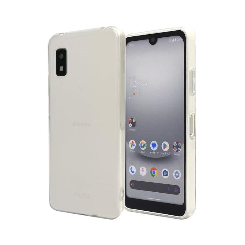 AQUOS wish3 SH-53D SH-M25 A302SH 互換対応スマホケース クリア カバー 耐衝撃 薄型 耐熱性 シンプル 高光沢 軽量 ソフト ラバーケース ストラップホール付 