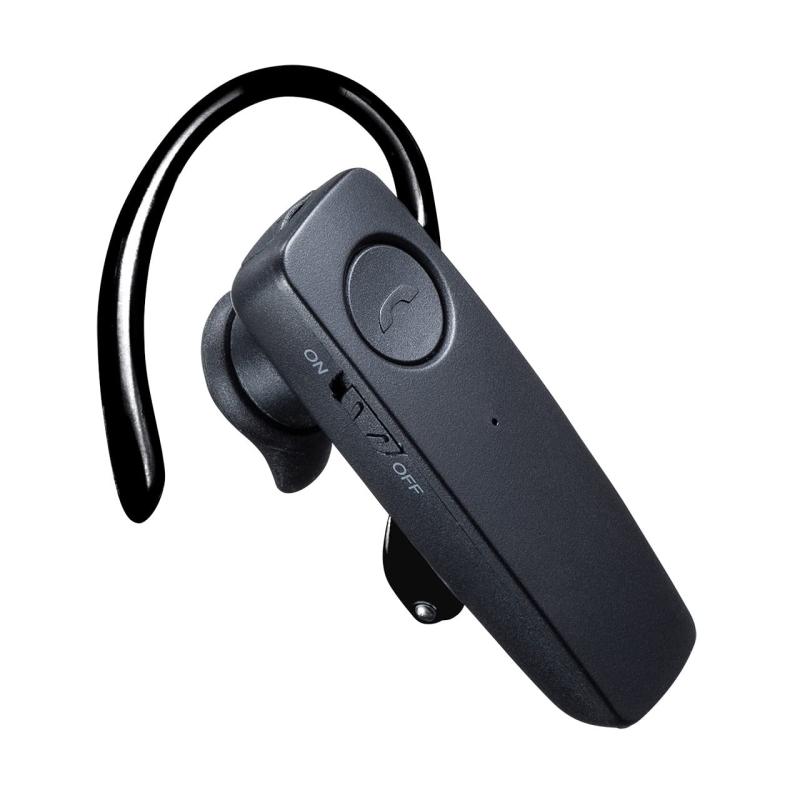 サンワサプライ(Sanwa Supply) 防水Bluetooth片耳ヘッドセット MM-BTMH41WBKN FREEBluetooth 5.2に対応しています。IPX4の防水機能搭載なので汗をかいたり急な雨が降っても使えるヘッドセットです。耳をふさがないイヤーピースなので、外の音も聞こえて安全に使用できます。イヤーフックを外して付け替えなくても右耳と左耳の付け替えが可能なイヤーフック一体型のヘッドセットです。電源のON/OFFはスライドスイッチで簡単に操作が可能です。