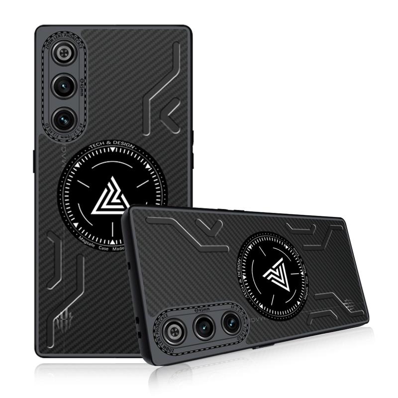Redmagic 10 Air 用 カバー  手触りが良い 落下防止 衝撃吸収 耐摩擦 全面保護 軽量 薄型（透明フロストブラック）