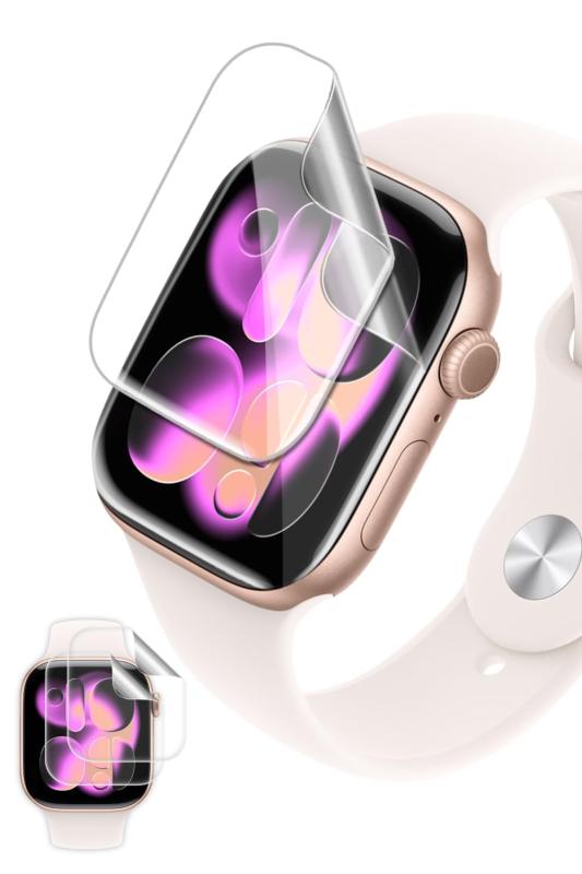 シズカウィル AppleWatch 用 11 / 10 42mm 保護フィルム フィルム TPUフィルム 液晶保護フィルム 2枚入り