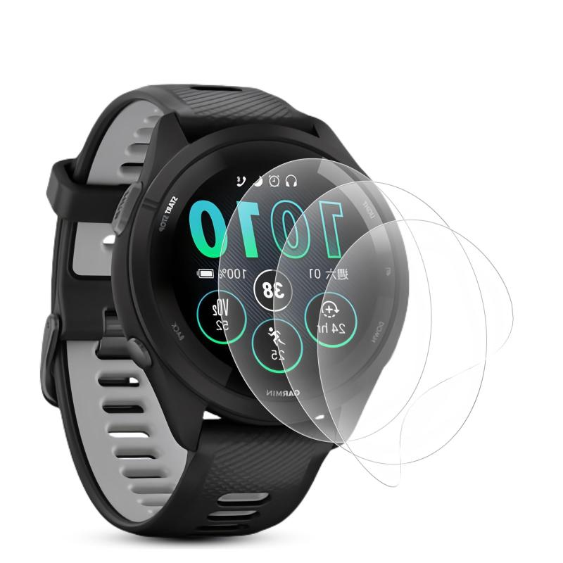 for GARMIN(ガーミン) Forerunner 265S 液晶保護フィルム 軟TPU素材 自動修復機能/高透過率/高感度タッチ/気泡&amp;指紋防止/スクラッチ防止/衝撃吸収/撥油/疎水性 for GARMIN Forerunne
