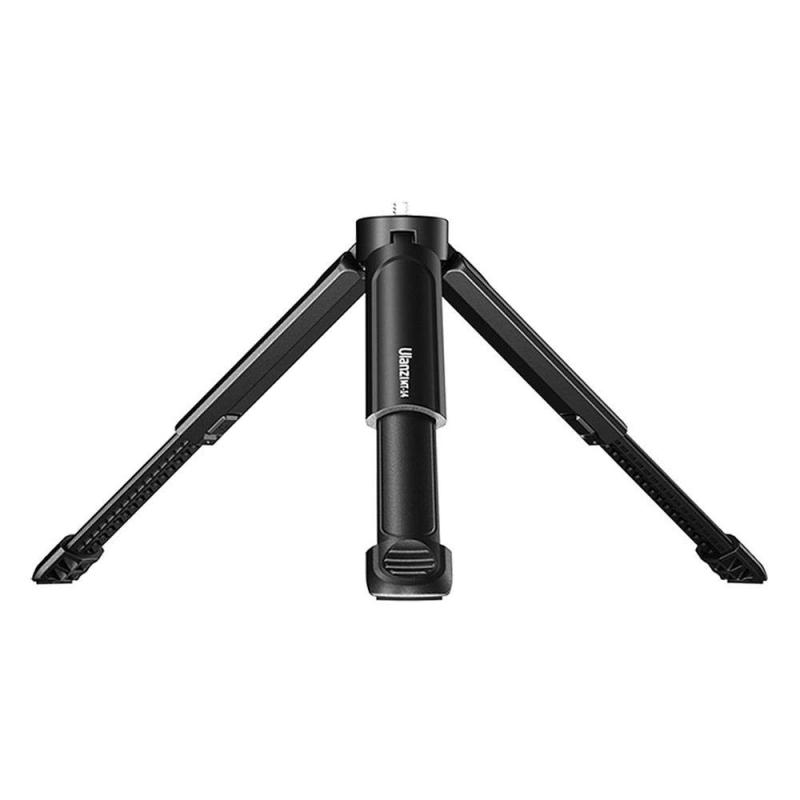 Ulanzi 2028 MT-14 高さ調整可能 引き込み防止ロック 2WAY Vlog自撮り棒 三脚(Osmo Pocket 4対応)