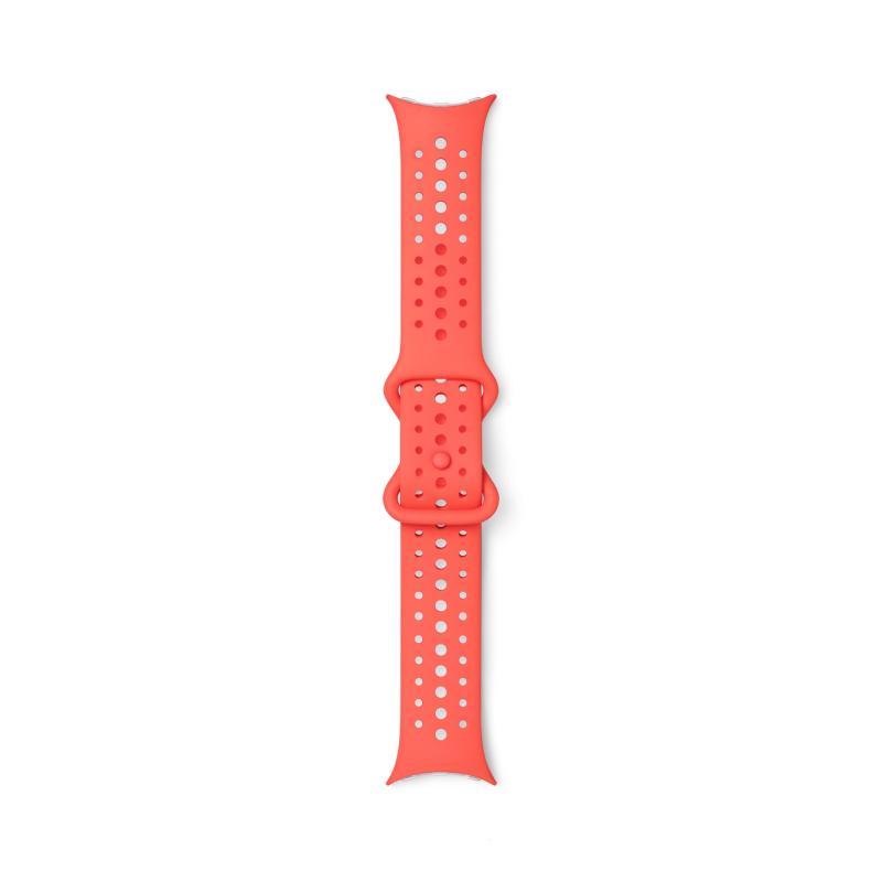 Google Pixel Watch (45mm)用 アクティブスポーツバンド Coral Sサイズ GA06131-WW