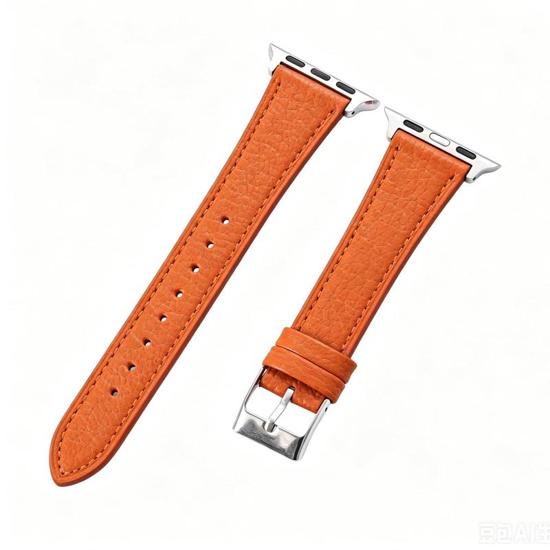 コンパチブル アップルウォッチバンド スリム本革レザーバンド 柔らかい女性ストラップ apple watch 11 10 9 8 7 6 5 4 3 2 1 SE Ultraに対応 38mm 40mm 41mm 42mm 44mm 45mm 46mm 4