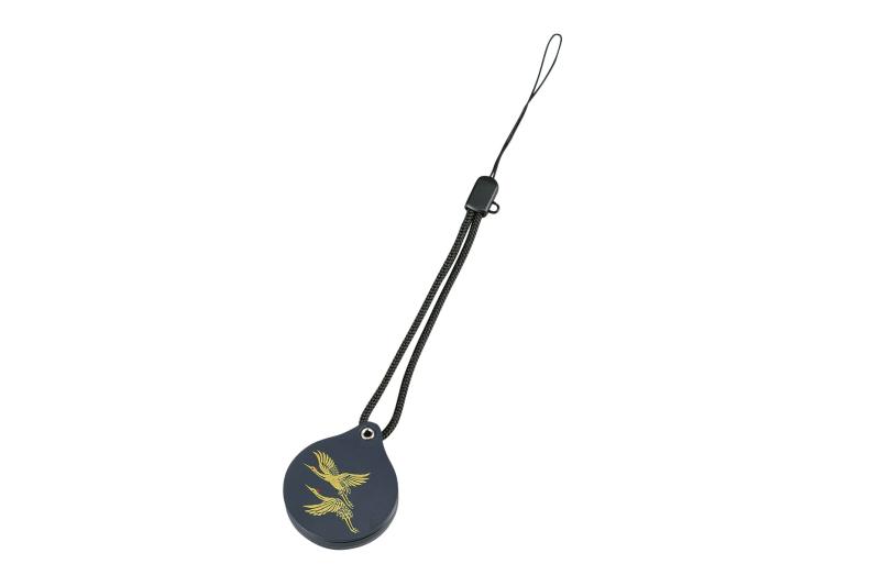 中谷兄弟商会『山中漆器』携帯ストラップ式ルーペ 二羽鶴 36-2616 command-10032729 コマンド パッケージ画像