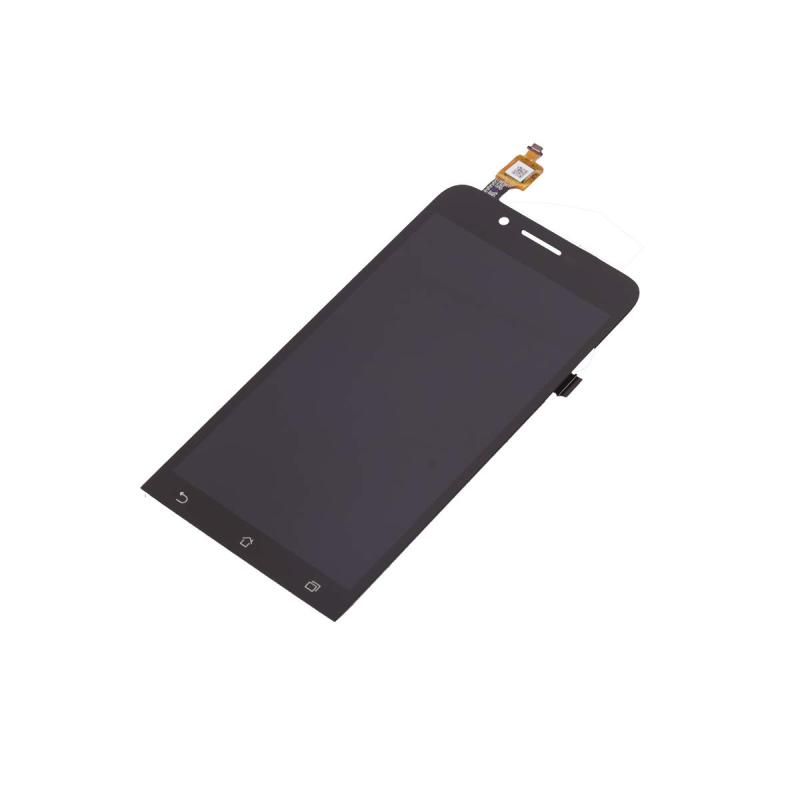 CENTAURUS 適合 Asus ZenFone Go 5.0 ZC500TG Z00VD 修理交換用 フロントパネル、タッチパネル、 LCD液晶 画面ディスプレ デジタイザ イアセンブリ(黒)