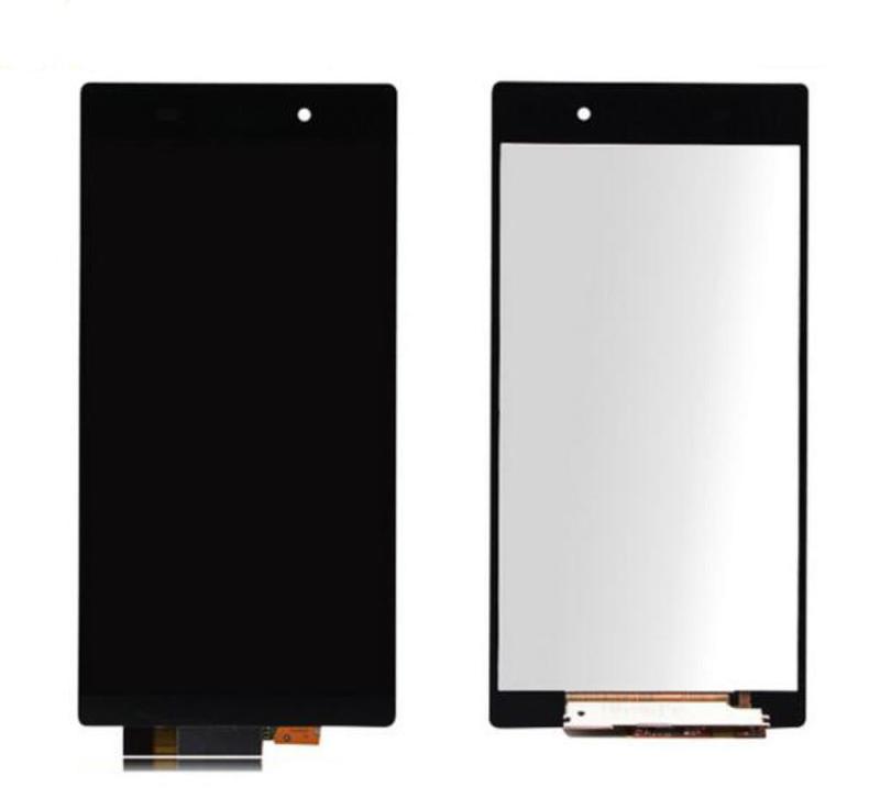 HJ Sony Xperia Z1 L39h C6902 C6903 C6906 C6943修理用フロントパネル（フロントガラスデジタイザ）タッチパネル Lcd液晶パネルセット 修理工具付き (ブラック)