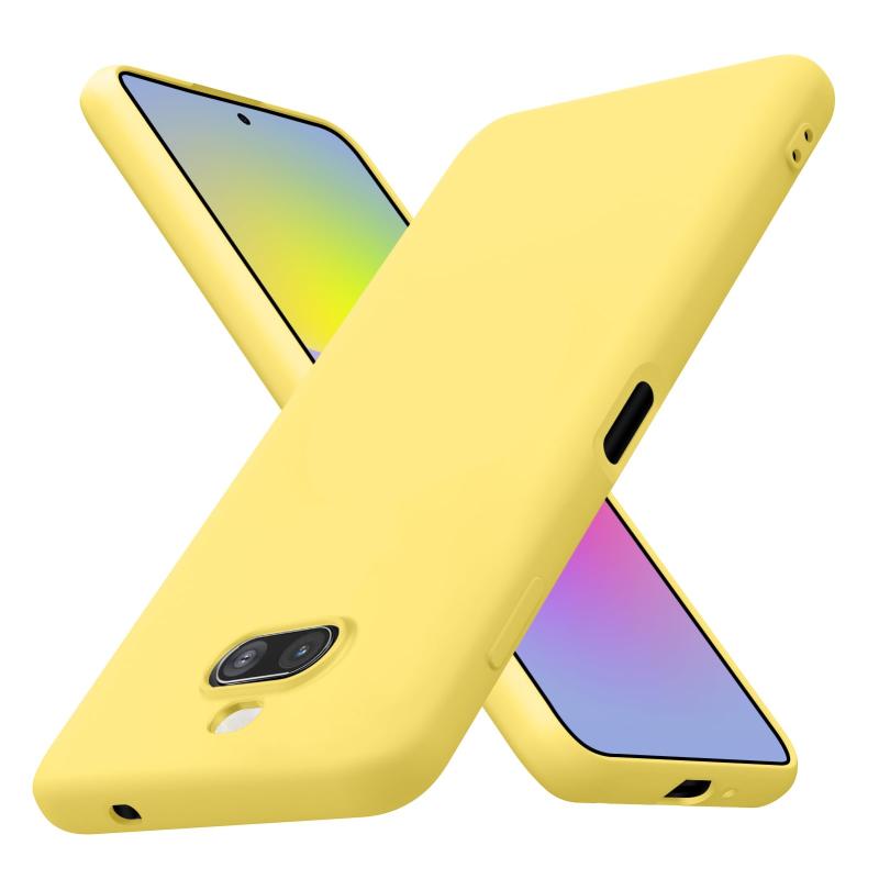 Xperia 8 ケース シリコン 耐衝撃 柔軟 SOV42/902SO カバー 薄型 衝撃吸収 人気 携帯カバー ストラップホール付き ワイヤレス充電 軽量 手触り良い 指紋防止 滑り防止 (黒)4-xp8-01