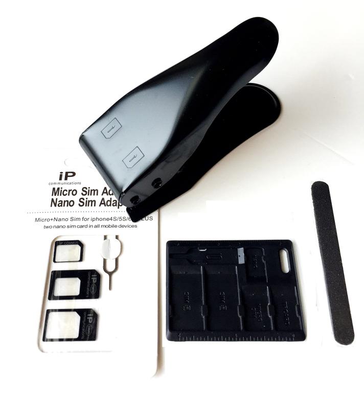 i-Plus Company Tech【Amazon】SIMパンチ (micro/nano 対応SIMカッター) SIM変換アダプター4点セット 付き SIMC/MOOSY