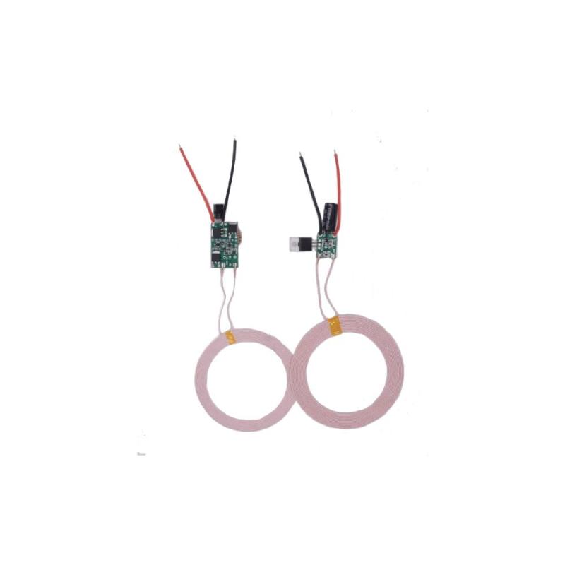 Taidacent 低温 12V 誘導充電器 12V 1.8A ワイヤレス充電パッド 12V 出力ワイヤレスパワーバンクモジュールキット