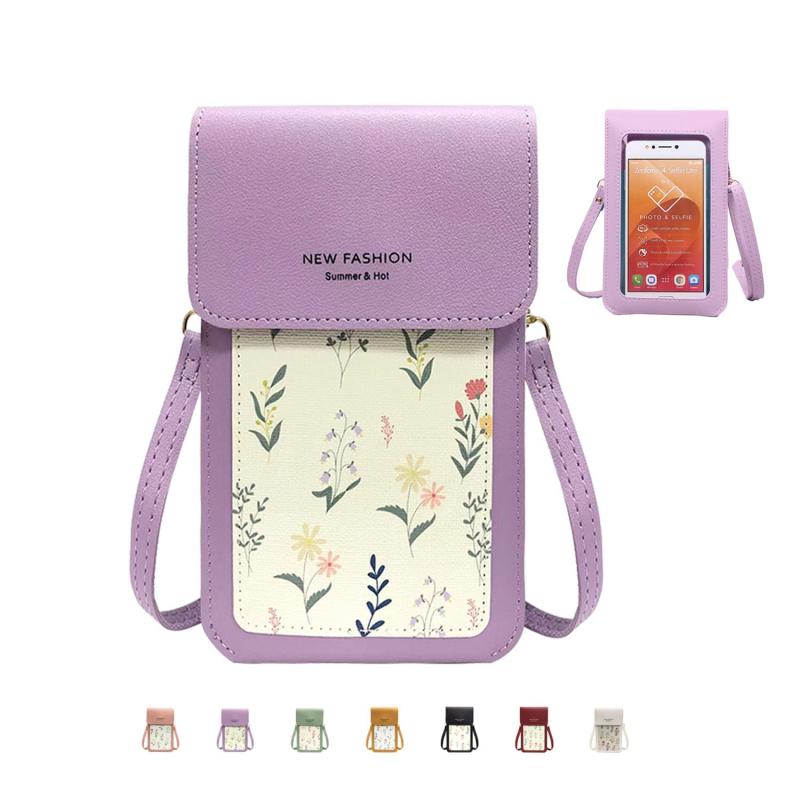【NOUKAJU】スマホポーチ レディース ショルダーポーチ 多機能携帯電話バッグ ガジェットケース スマホポシェット ショルダーバッグ お財布 肩掛け 斜め掛け 入れたまま操作 小物入れ 可愛 command-10033574 コマンド サンプル画像3