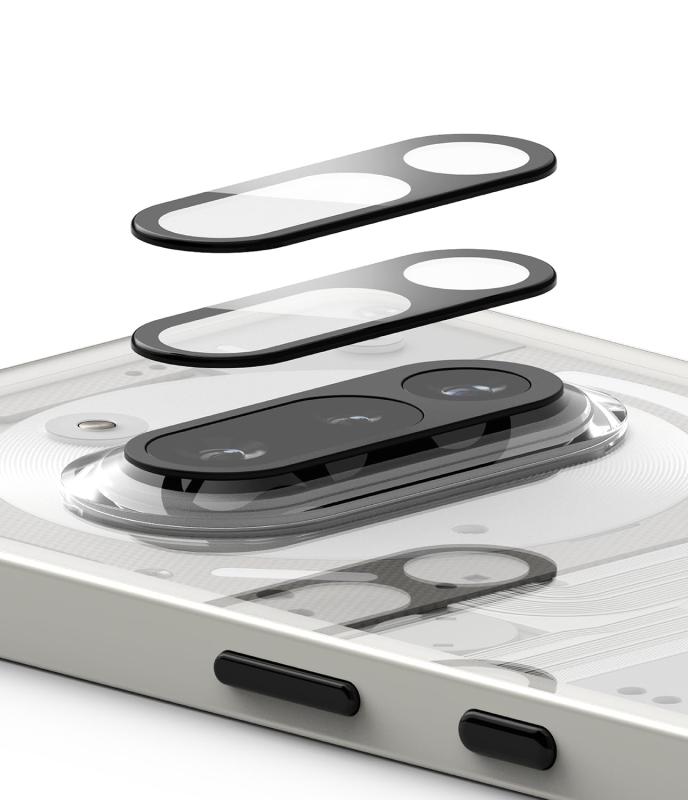 Nothing Phone 3A カメラ保護 ガラスフィルム CAMERA GLASS フィルム 硬度9H カメラ保護 耐衝撃 傷防止 レンズ保護 スクラッチ防止 保護ガラス 強化ガラス ナッシングフォン3A カメラ レンズ
