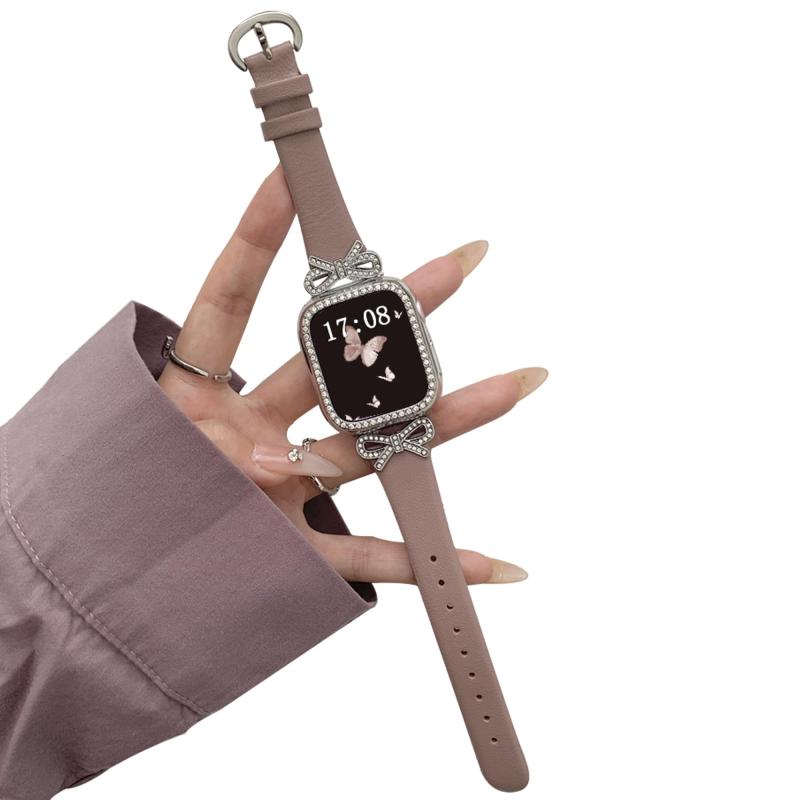 アップルウォッチ バンド レディース キラキラ かわいい 女性向け 本革 おしゃれ apple watch バンド 38mm 40mm 41mm 42mm 44mm 45mm 46mm 49mm アップルウォッチバンド プレゼント ギ