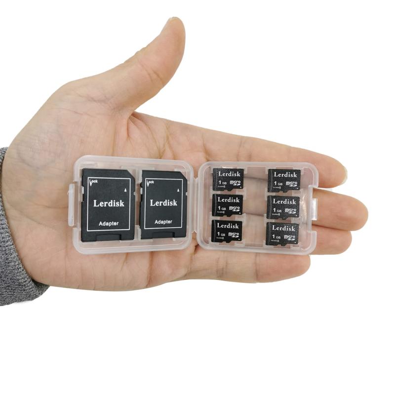 工場卸売マイクロSDカード 6枚パック バルク MicroSD と SD アダプタ 認定ライセンシー製造