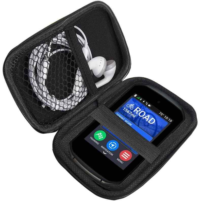 Lamshaw For Garmin edge 850、550 ケース 上質生地素材 キズ防止 カバー 軽量 擦り傷防止 収納バッグ 全面保護型 耐久性 耐衝撃 収納ケース 着装まま充電可能 対応 Garmin edge 850、550 ケース
