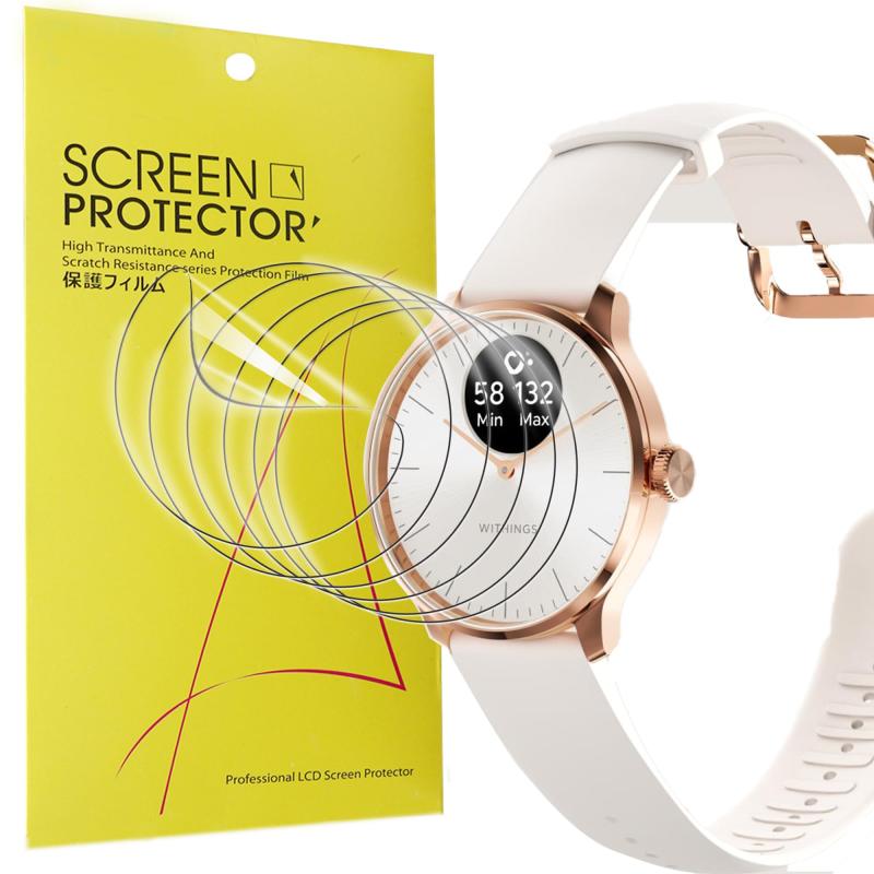 Lamshaw for With ings ScanWatch スマートウォッチ 保護フィルム,  4H硬度 TPU 保護フィルム カバー 液晶フィルム With ings ScanWatch Lightスマートウォッチ2023に対応