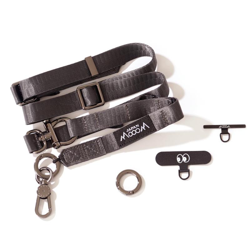  LUCE STRAP 4way スマホストラップ 長さ調整可能 ショルダー 幅20mm アクセサリー 斜めがけ 首掛け 肩掛け スマホ ショルダー ストラップ 携帯ストラップ 携帯ショルダー