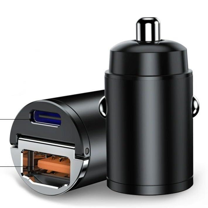 LTG シガーソケット 充電器 USB TYPE-C タイプC PD充電器 NEK 45W 車載 コンパクト カーチャージャー スマホ アクセサリー 2ポート 車載ガジェット 7986711 command-10036643 コマンド パッケージ画像