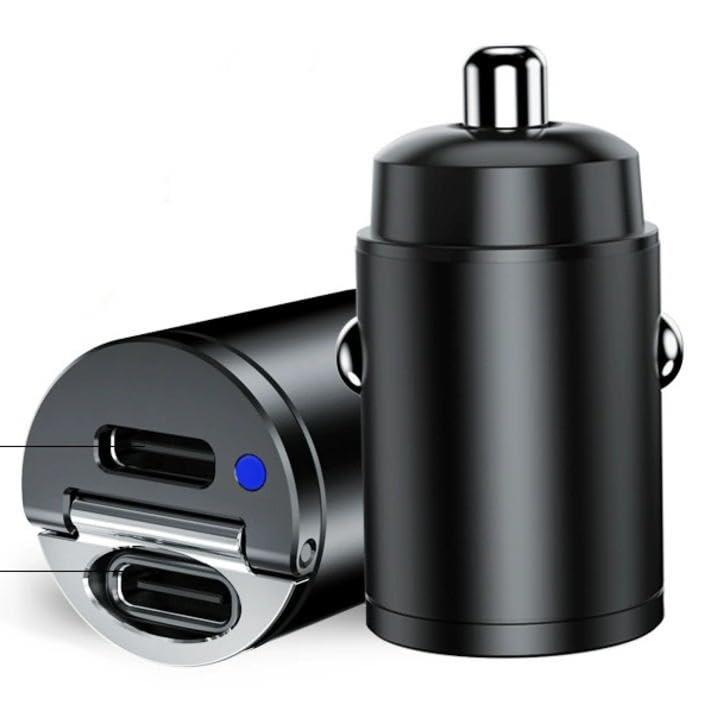 LTG シガーソケット 充電器 USB TYPE-C タイプC PD充電器 NEK 45W 車載 コンパクト カーチャージャー スマホ アクセサリー 2ポート 車載ガジェット 7986711 command-10036643 コマンド サンプル画像2