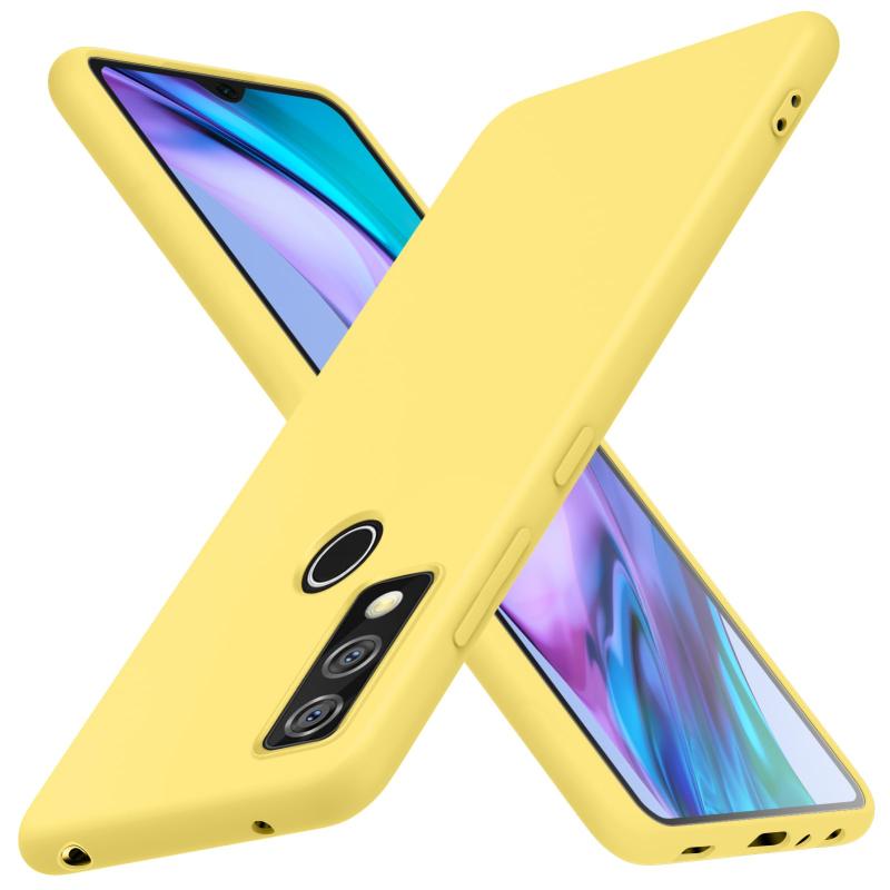 TLOMPLO 対応 arrows We F-51B 用の ケース 耐衝撃 クリア TPU カバー 薄型 軽量 滑り止め 黄変防止 柔軟 Qi充電 衝撃吸収 指紋防止 米軍MIL規格取得 ワイヤレス充電に対応 カメラ保護 カバー 透明 330-W