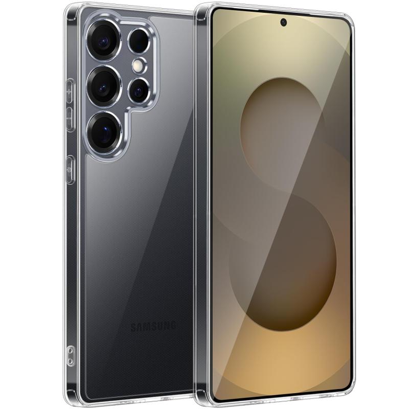 対応 Galaxy S25 ケース クリア MIL規格取得 耐衝撃 PC背面 + TPUバンパー 2層構造 Galaxy S25 SC-51F SCG31 ケース 黄変防止 ワイヤレス充電対応 ギャラクシー S25 透明 スマホケ