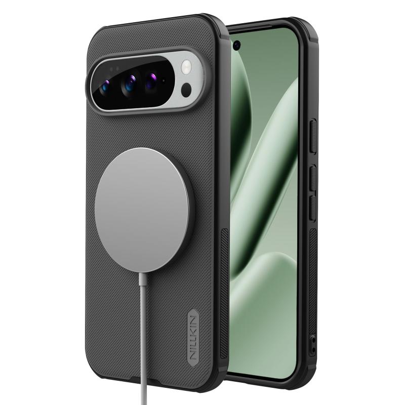 Nillkin Pixel10 シリーズ用ケース 携帯電話カバー magsafe対応 ワイヤレス充電対応 マグネット吸着 ピクセル10/10Proケース カバー 耐衝撃 すり傷、汚れ、指紋防止 薄型 上質 ビジネスに最適