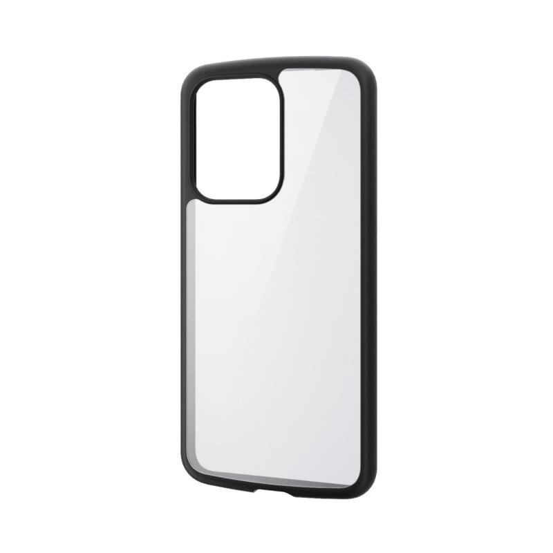 エレコム OPPO Reno13 A ケース カバー 透明 耐衝撃 衝撃吸収 ハイブリッド TPU ストラップホール付き ショルダーストラップシート付 軽量 薄型 傷がつきにくい キズ 硬度5H カメラ保護 エアーク