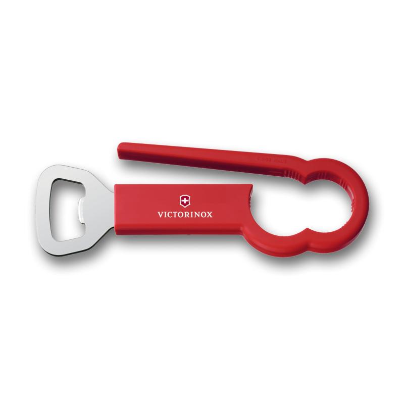 VICTORINOX(ビクトリノックス) オープナー ペットボトル 缶 カン ワイン 栓抜き 蓋開け 缶切り 簡単に開けられる 手軽 レッド ブラック command-10062265 コマンド パッケージ画像