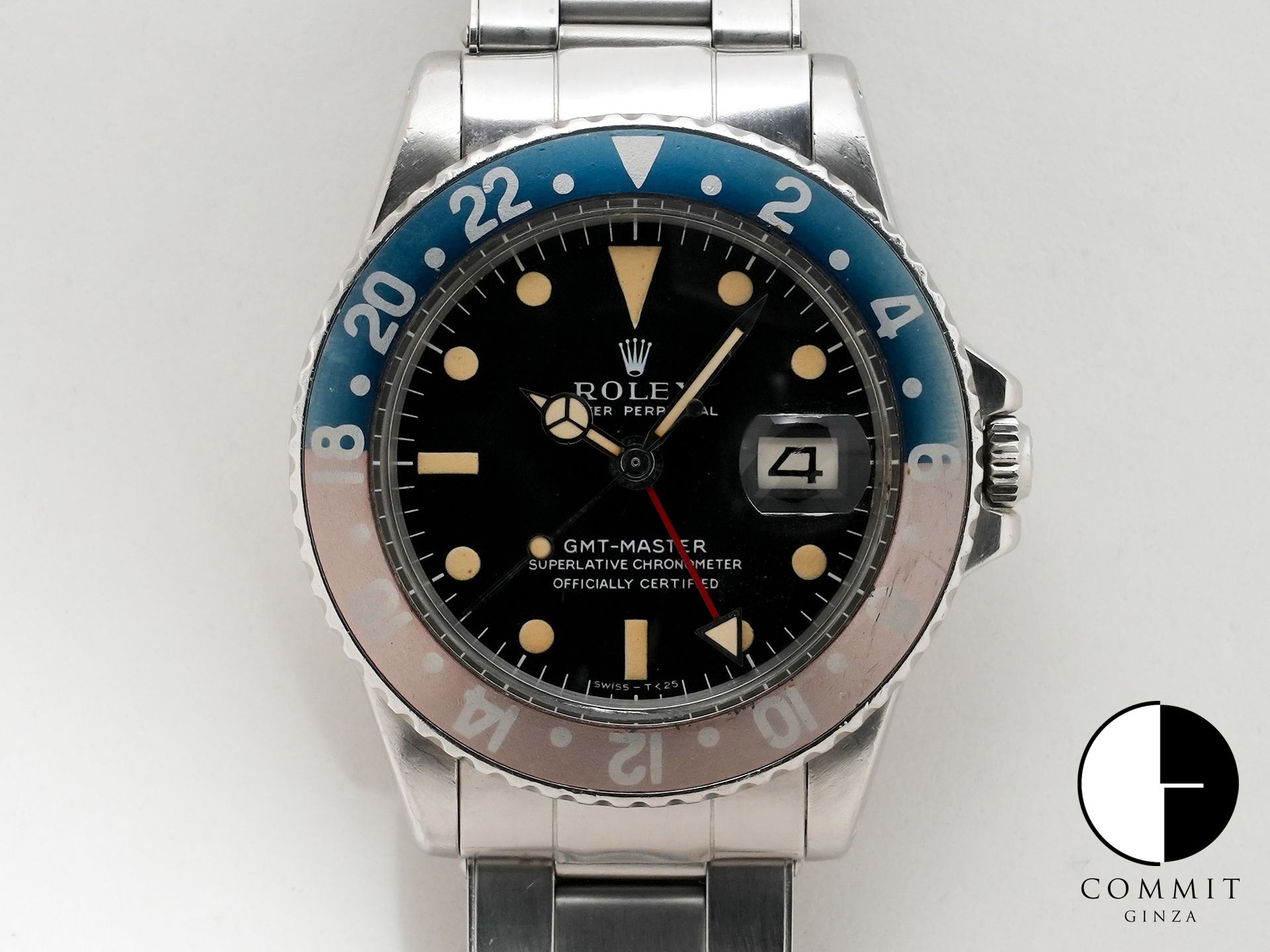 ロレックス GMTマスター Ref.1675 SS ブラック文字盤【中古】【腕時計】【送料無料】
