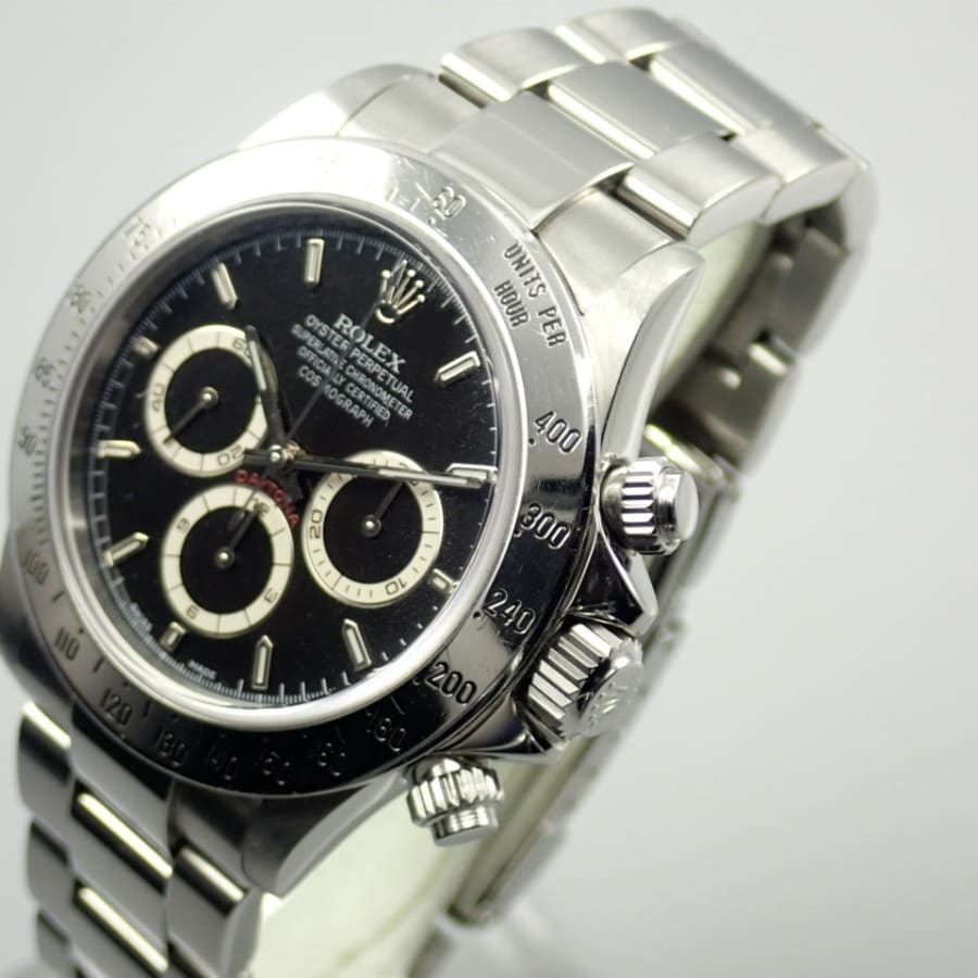 ロレックス デイトナ エルプリメロ Ref.16520 SS ブラック文字盤 【中古】【腕時計】【送料無料】