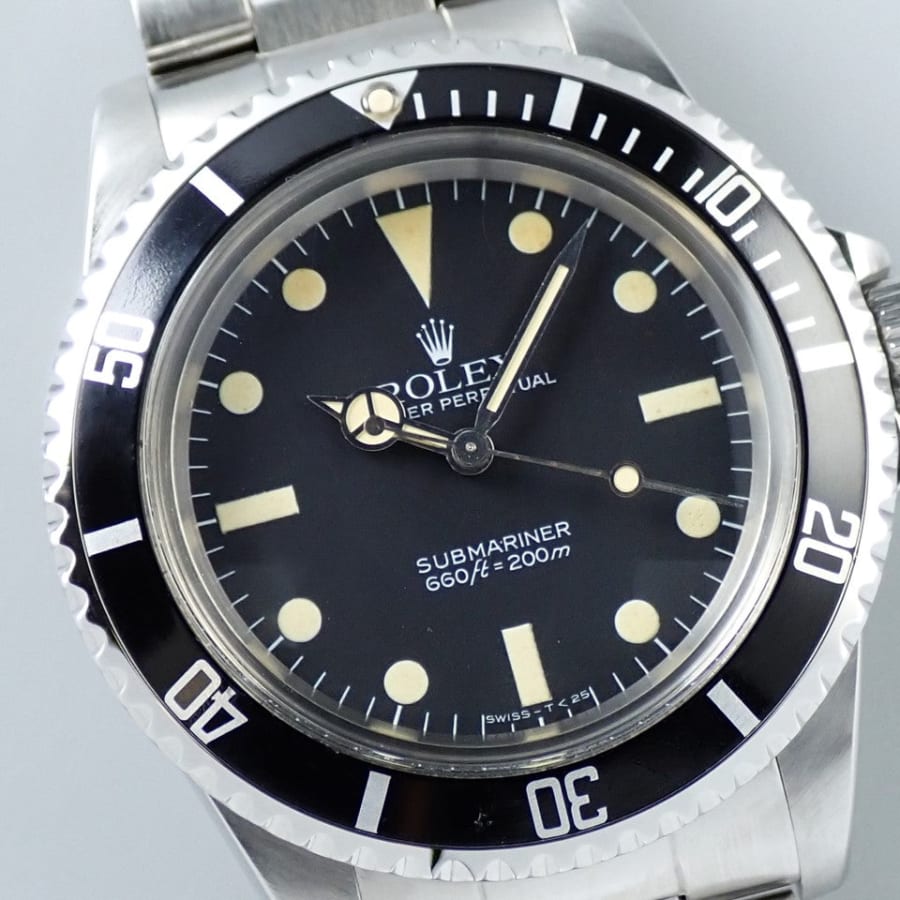 ロレックス サブマリーナー Ref.5513 SS ブラック文字盤 ヴィンテージ 【中古】【腕時計】【送料無料】