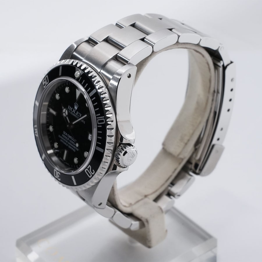 ロレックス シードゥエラー Ref.16600 SS ブラック文字盤 【中古】【腕時計】【送料無料】