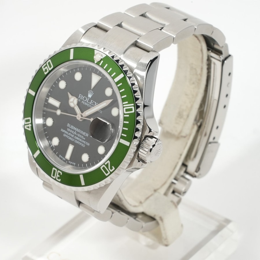 ロレックス サブマリーナー デイト Ref.16610LV SS ブラック文字盤 【中古】【腕時計】【送料無料】