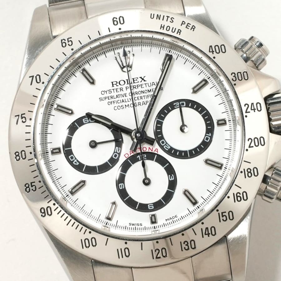 ロレックス デイトナ エルプリメロ Ref.16520 SS ホワイト文字盤 【中古】【腕時計】【送料無料】