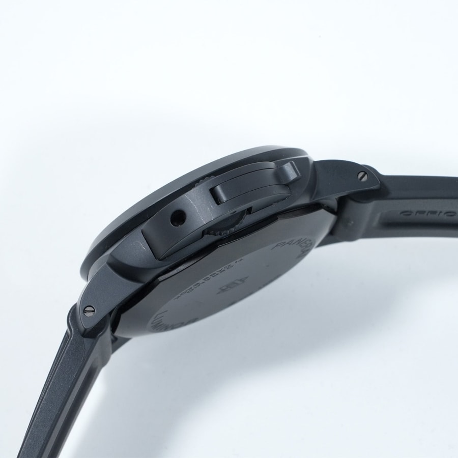 パネライ ルミノール クロノグラフ フライバック セラミカ Ref.PAM01298 CE ブラック文字盤 【美品】【腕時計】【送料無料】